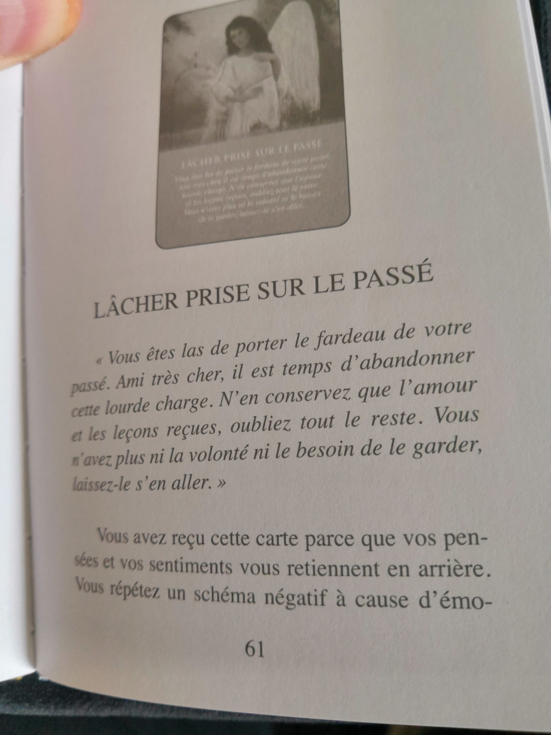 Carte 5 : lâcher prise sur le passé